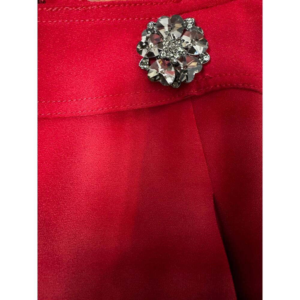 White House Black Market Women's Red Skirt Size: 12 - Picture 4 of 4